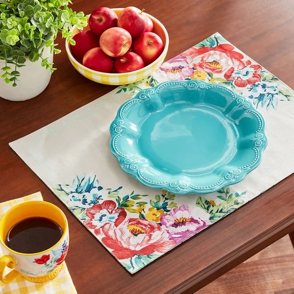 🌺 New Pioneer Woman Sweet Romance Blossom Placemats, Set of 2 - Picture 5 of 9